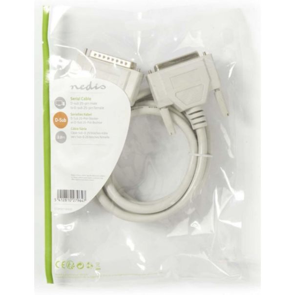 NEDIS CCGP52110IV20 Kabl za stampac D-Sub 25-pin Male - 39137