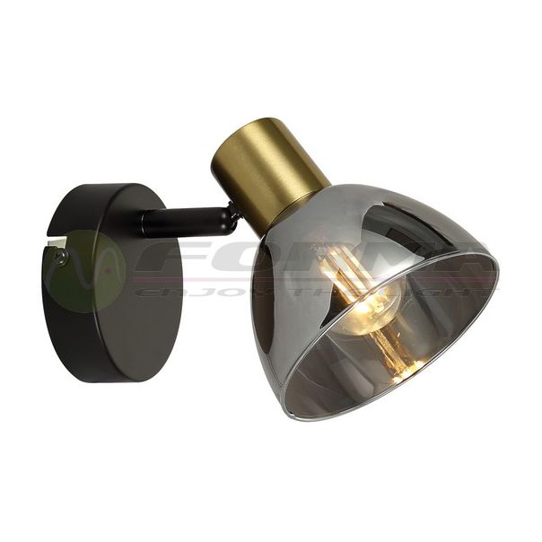 FORMA Spot lampa 1xE14 FE407-1 BK+SG - EP2685081
