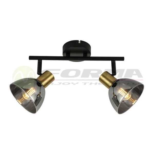 FORMA Spot lampa 2xE14 FE407-2 BK+SG - 006783