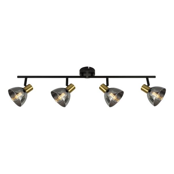 FORMA Spot lampa 4xE14 FE407-4 BK+SG - 006785