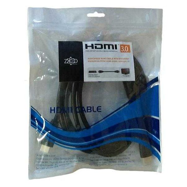 ZED ELECTRONIC HDMI kabl, 3.0 met, ver. 1.4 - HDMI/3 - 2383