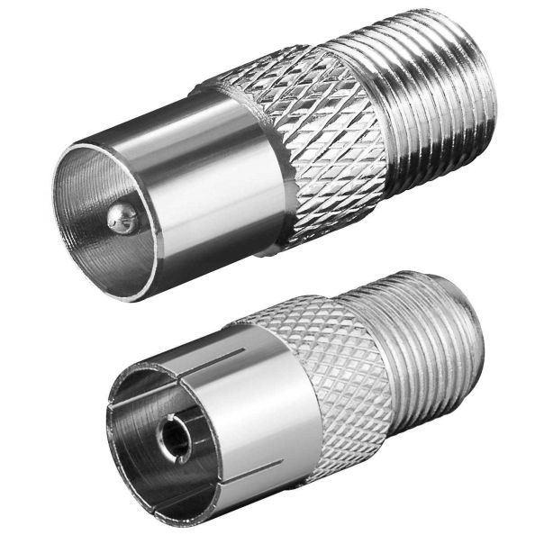 ZED ELECTRONIC Set konektora F na RF, metalni - FRF-SET2 - 3871