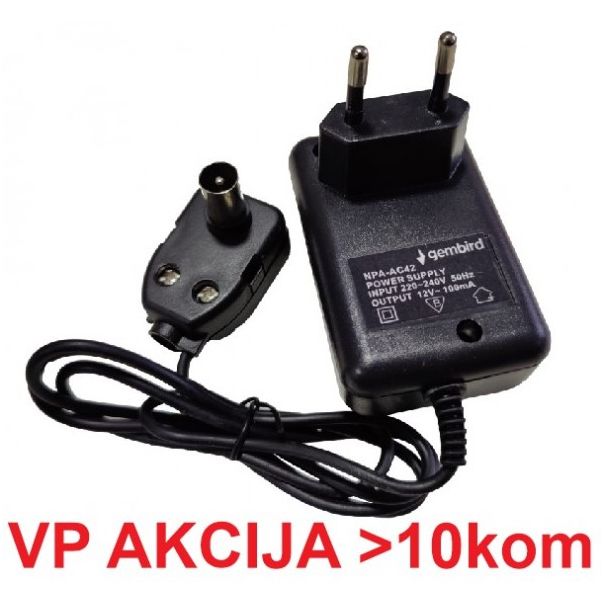 GEMBIRD Punjač za pojačalo antene NPA-AC42 - 39304