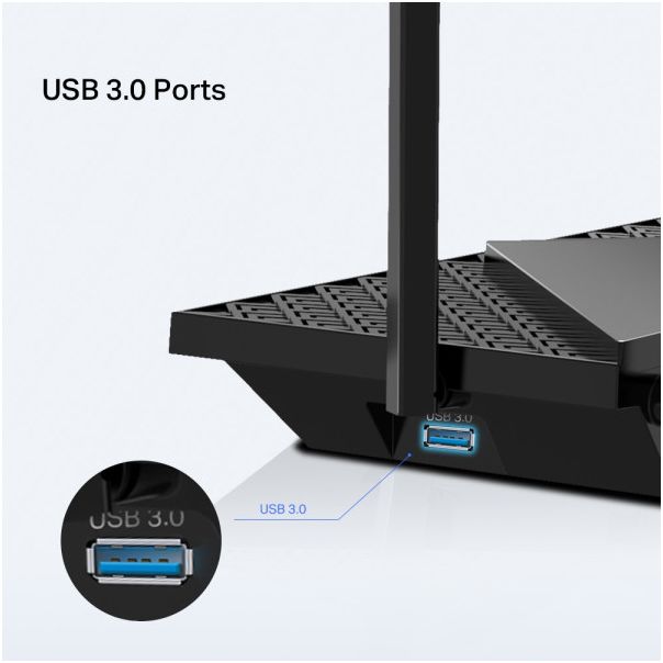 TP LINK LAN Router TP-Link Archer AX72 PRO AX5400/WiFi6/3GLAN/1GWAN/1x2,5G WAN-LAN/USB - 44555-1