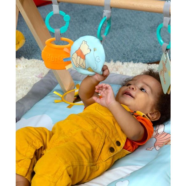 KIDS II Podloga za igru Disney baby - Winnie the Pooh once upon a tummy time - SKU13124