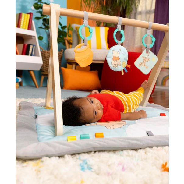 KIDS II Podloga za igru Disney baby - Winnie the Pooh once upon a tummy time - SKU13124