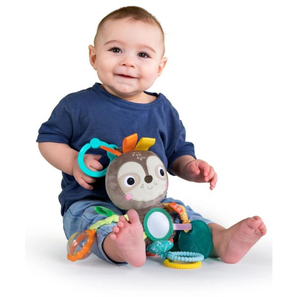 KIDS II Plišana igračka Bright stars Playful pals sloth - SKU12274