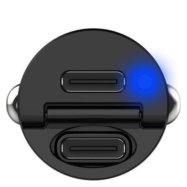 CELLY Auto punjač 30W, 2x Type C - CCMINI2USBC