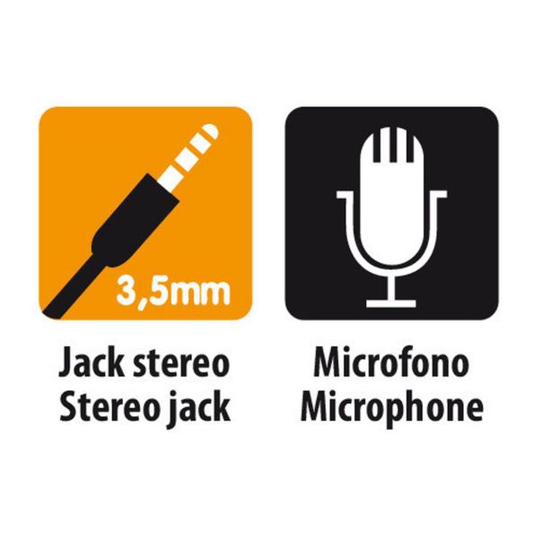 LAMPA ACCESSORIES Stereo slušalice sa mikrfofonom - 38898