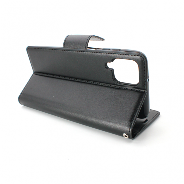 SAMSUNG Zastitna futrola Hanman Canvas za A125F Galaxy A12, crna - 108316