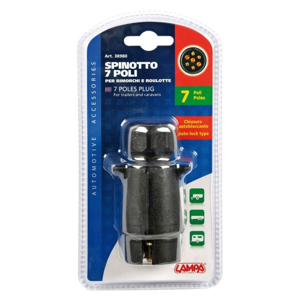 LAMPA ACCESSORIES Konektor utičnica 7 pinova autolock tip - 38980