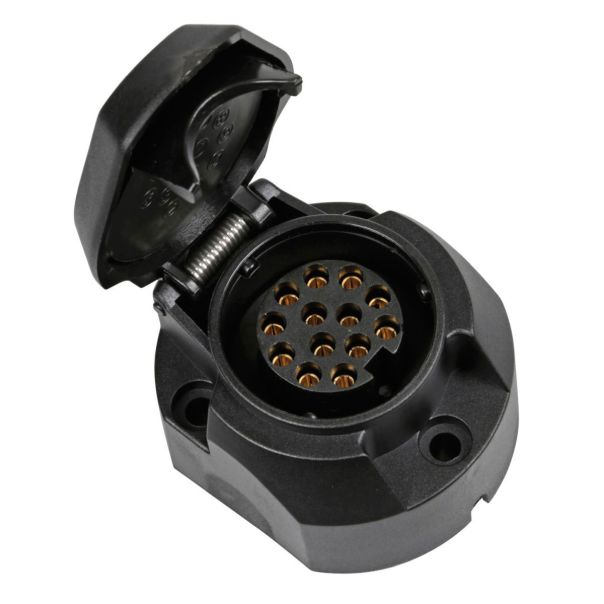 LAMPA ACCESSORIES Konektor utičnica 13 pinova sa priključkom za zadnje svelo za maglu - 38986