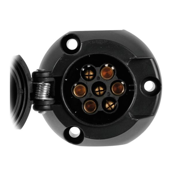 LAMPA ACCESSORIES Konektor utičnica 7 pinova sa 160cm kabla - 38987