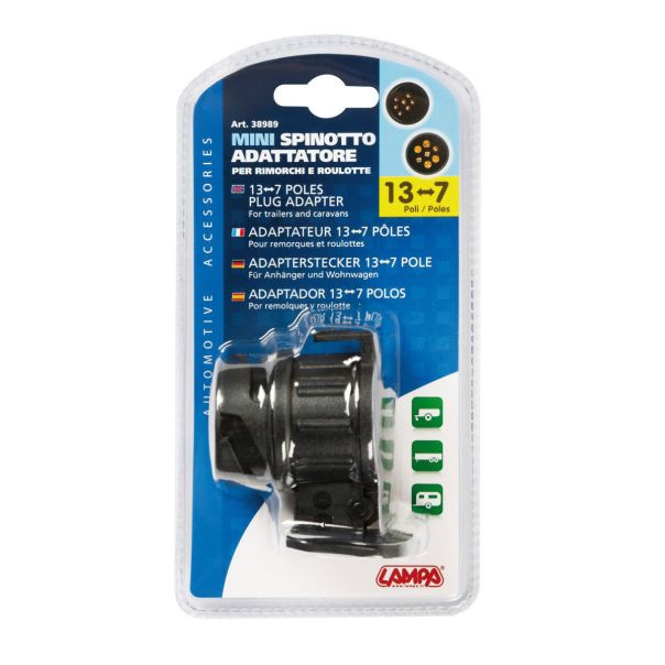 LAMPA ACCESSORIES Konektor utičnica 13  pinova muška>7 Polova ženska - 38989