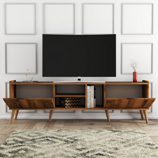 HANAH HOME TV komoda Lotus 1340, braon - 389MZA1171