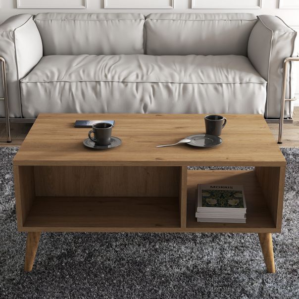 HANAH HOME Klub sto Exxen - 2076, krem - 389MZA1415