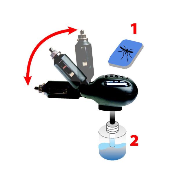 LAMPA ACCESSORIES Uređaj protiv komaraca u vozilu 12-24v - 39030