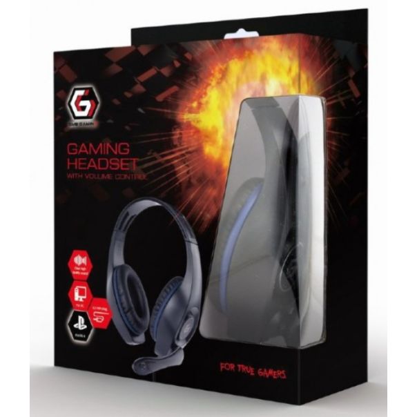 GEMBIRD GHS-05-B Stereo gejmerske slusalice sa mikrofonom+volume kontrolom - 39423