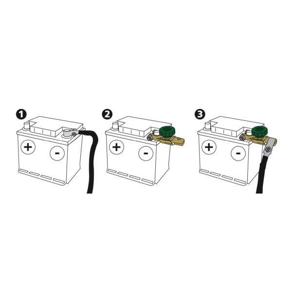 LAMPA ACCESSORIES Klema za akumulator - 39115