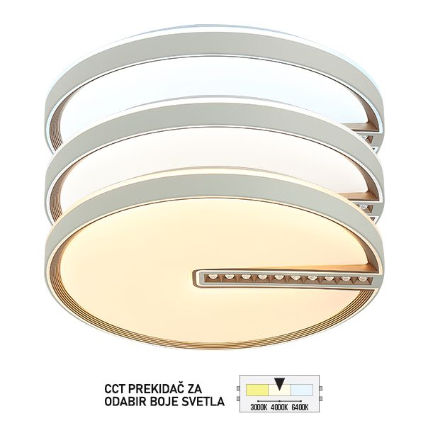 FORMA LED plafonjera CCT 36W 3000K,4000K,6400K LP-203-36X WD - 007071