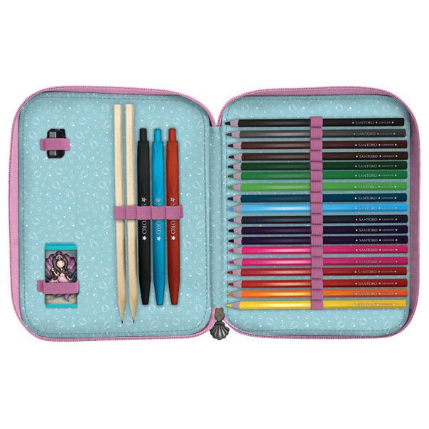 SANTORO GORJUSS Puna pernica 2 zipa The World is your Oyster 688GJ27 - 20014-1-1-1