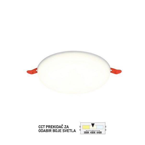 FORMA LED panel frameless ugradni 10W LPG-01-10R 3000K,4000K,6400K - 006899