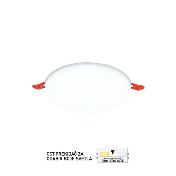 FORMA LED panel frameless ugradni 10W LPG-01-10R 3000K,4000K,6400K - 006899