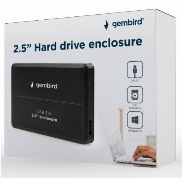 GEMBIRD EE2-U3S-2 USB 3.0 Externo kuciste za 2.5 SATA hard diskove - 2895-1