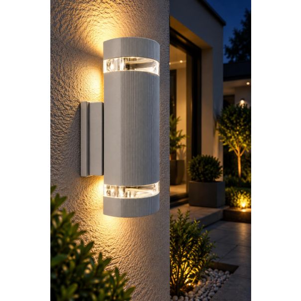 MKS Zidna lampa sa 2×GU10 – siva - EP3265191