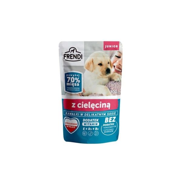 FRENDI Hrana za pse Junior sa teletinom 100g - 3012773