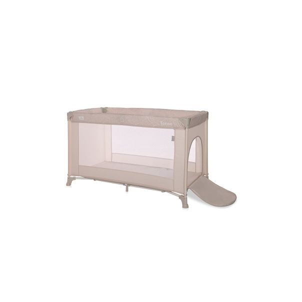 LORELLI Prenosivi krevetac Torino Fog Striped elements, bež - 10080452212