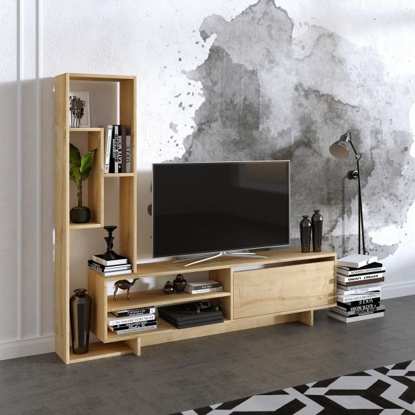 HANAH HOME TV komoda Larissa, svetlobraon - 393MRD1120