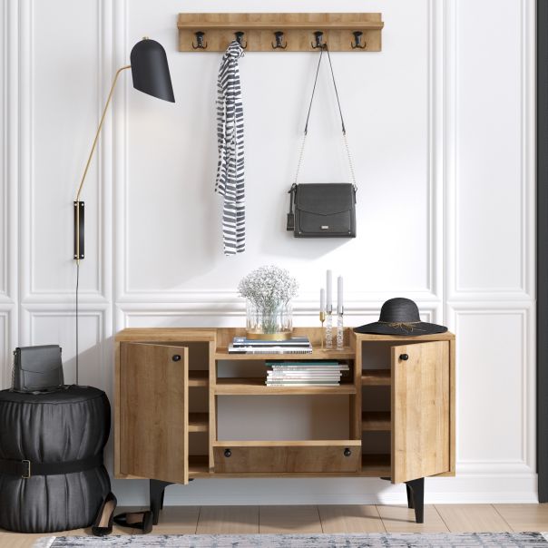 HANAH HOME Cipelarnik Grady, svetlobraon - 393MRD1210