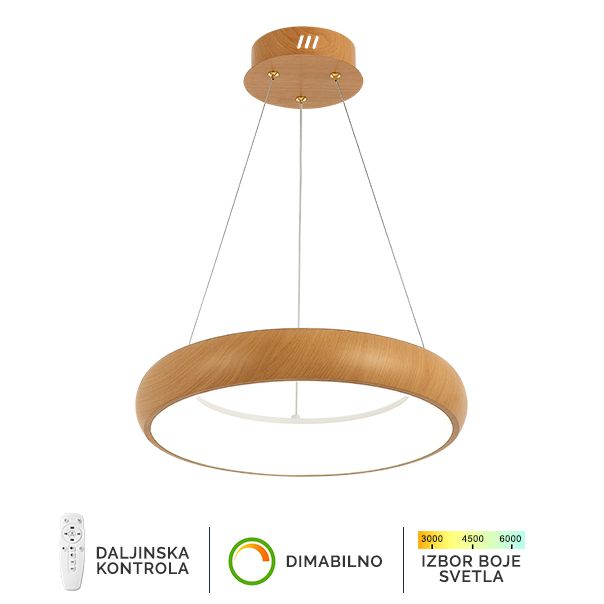 FORMA LED plaf. lampa 138W 3000K - 6400K F2081-138C WD - 007075