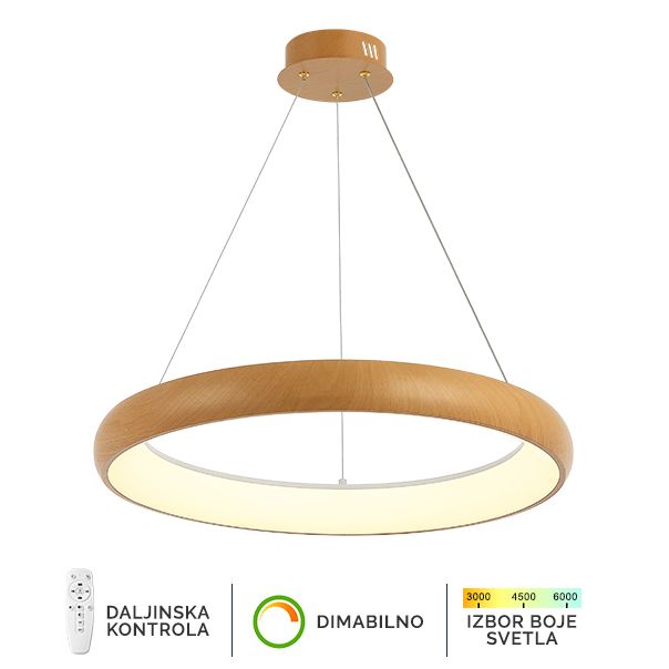 FORMA LED plaf. lampa 138W 3000K - 6400K F2081-138C WD - 007075