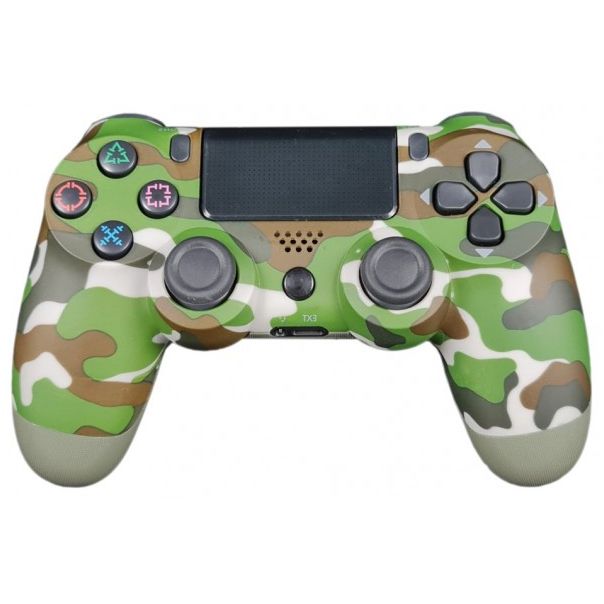 GEMBIRD JPD-Wireless-Thrillershock PC/PS4 CAMO GREEN Bezicni gamepad sa dvostrukom vibracijom - 39667