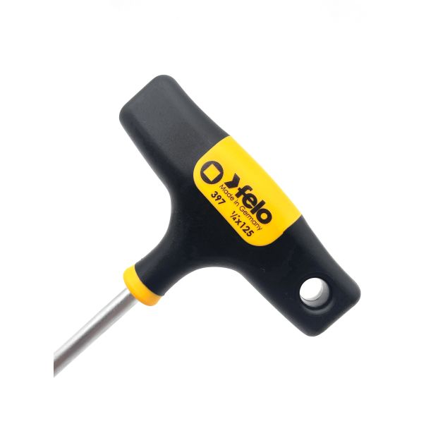 Felo Adapter sa T-ručkom za nasadnim glavama 1/4 x 125 39763560 - 39763560