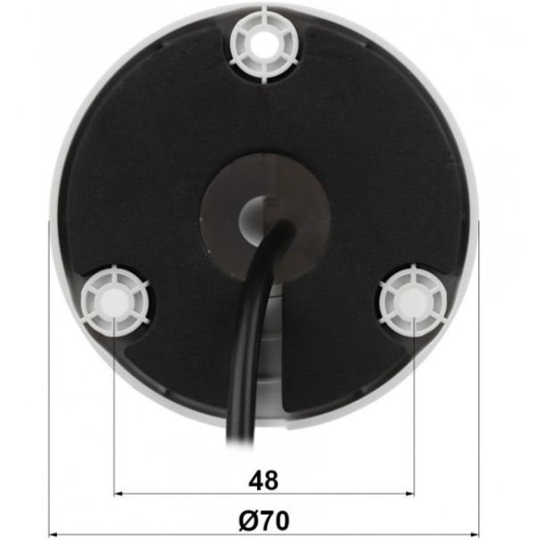 DAHUA Kamera HAC-HFW1500TL-A-0360B-S2, 5MP Starlight HDCVI IR Bullet - 39781