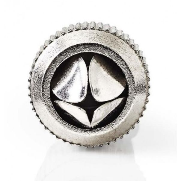 NEDIS IEC ženski konektor, CSGP40922ME, niklovani, 75ohm, 7mm, 2kom - 39818