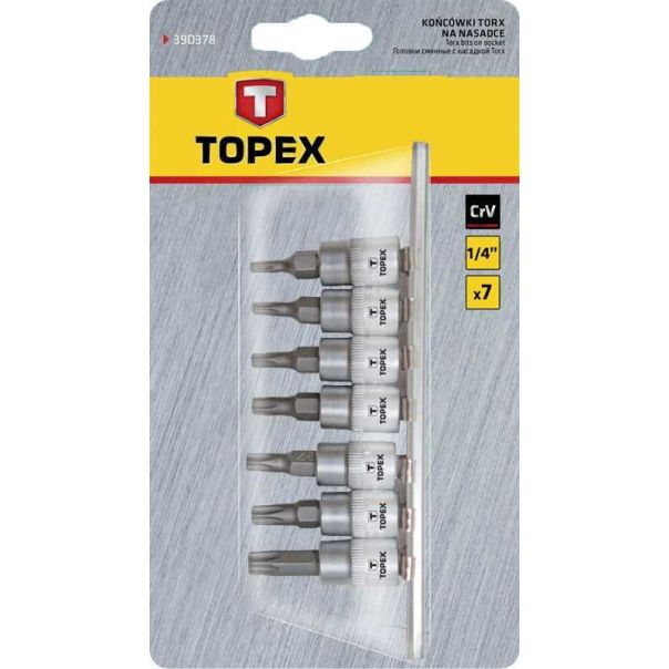 TOPEX Gedora Torx set - 39D378