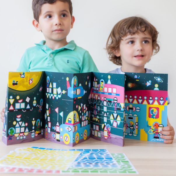 POPPIK Panorama od nalepnica: Svemir - MAT006