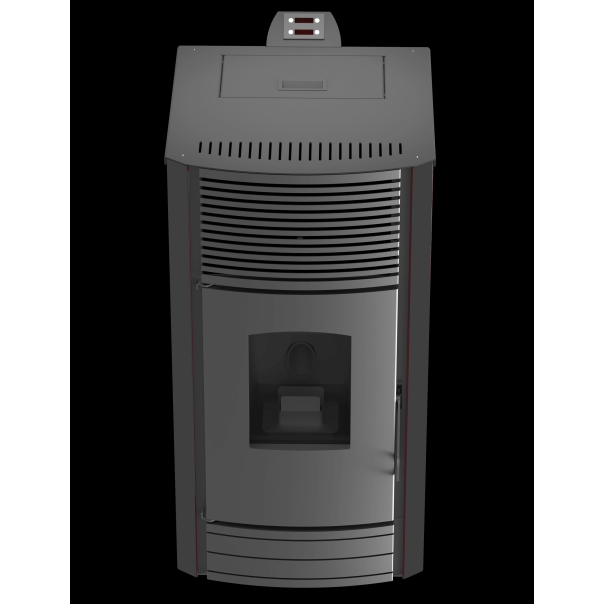 MARELI Kamin na pelet ONYX 12 air (12kW) crna - EP3020643