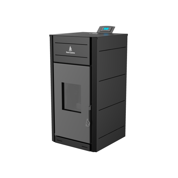 MARELI Kamin na pelet UNO 13 (1kW + 12kW) crna - EP3012011