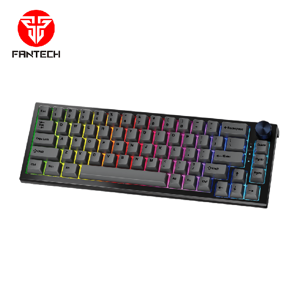 FANTECH Gejmerska mehanička tastatura MK858 MAXFIT67 CRNA (BELI SWITCH) - FT201035
