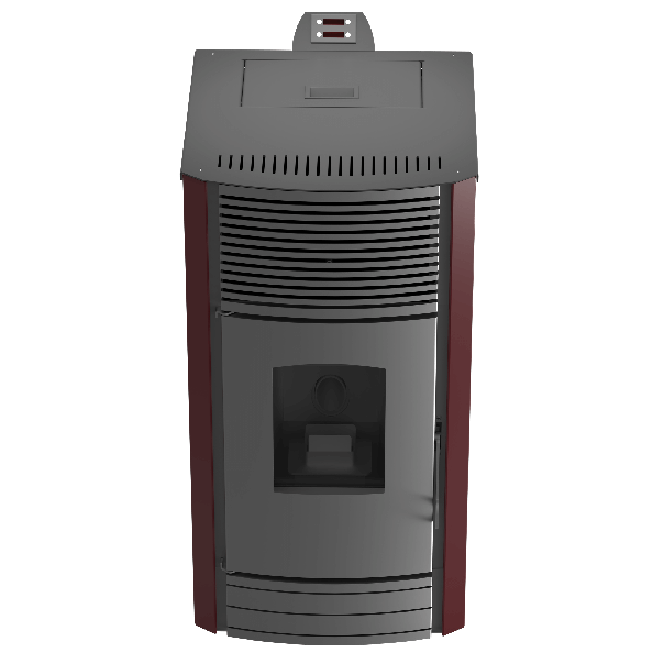 MARELI Kamin na pelet ONYX 10 air (10kW) bordo - EP3020636