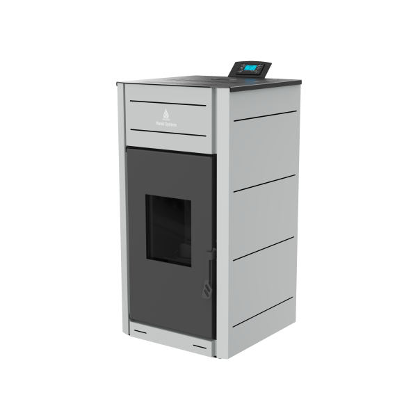MARELI Kamin na pelet UNO 18 (2kW + 16kW) siva - EP3012030