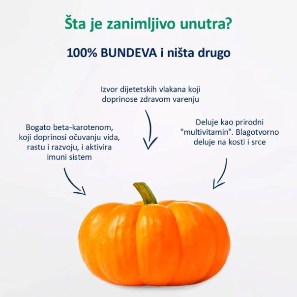 Fleur Alpine organski pire sa bundevom 5+, 90gr - 000399