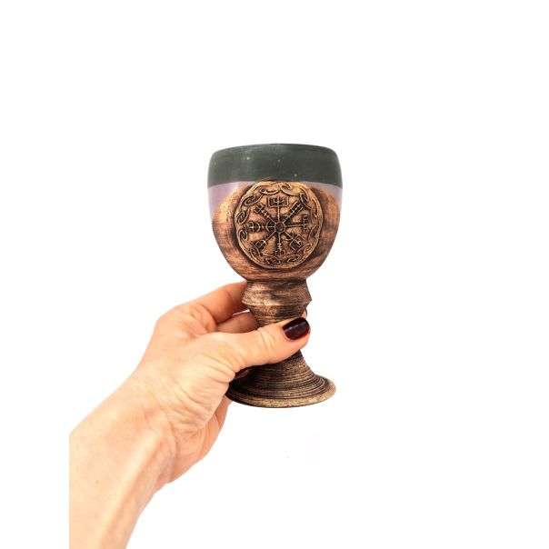 ROD - Pehar od kamenine VEGVISIR model 2 - ROD000505