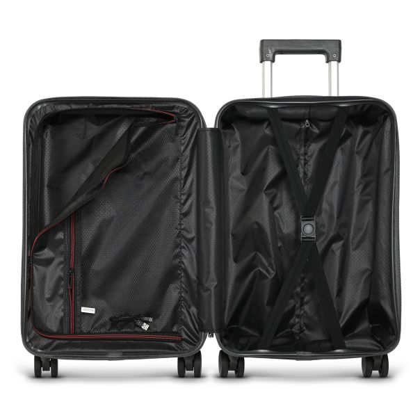 TRIPMATES ručni kofer (kabinski) 55 cm + gratis organizator za dokumenta - Siva - R0062-1