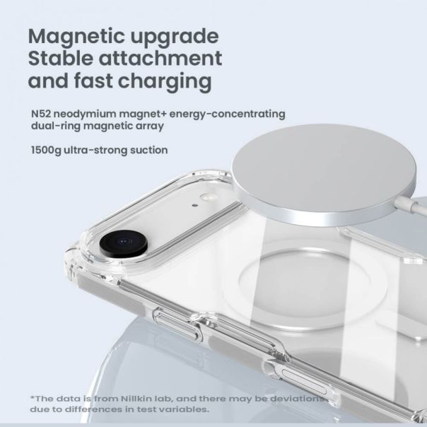 Maska za iPhone 17 Air 6.6 transparent Nillkin Nature Pro Magnetic - 224415